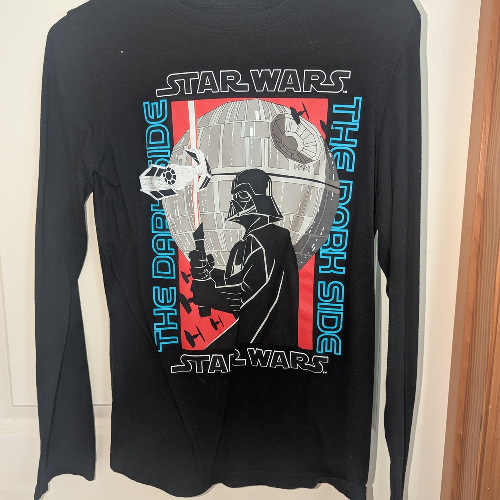 Sale! Bundle 4 items for $5 Boys XL Star Wars Black Long Sleeve Tee